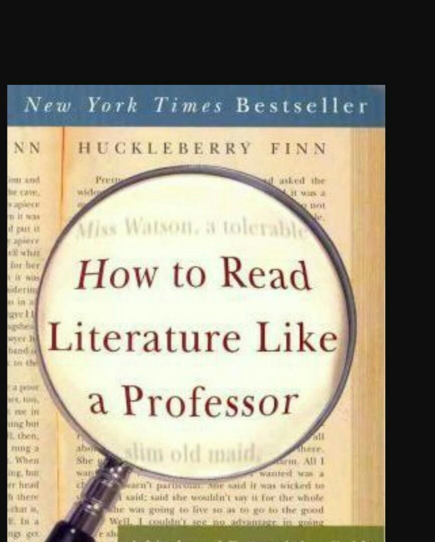 How To Read Literature Like A Professor Books Stationery Non
