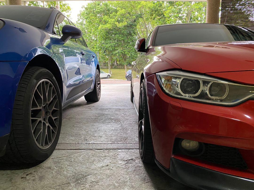 H R TRAK wheel spacers for BMW F30 Auto Accessories on Carousell