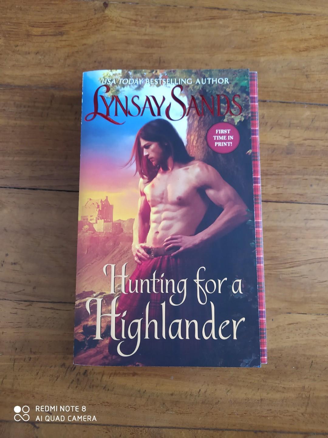 Hunting For A Highlander By Lynsay Sands Books Stationery Books On Carousell