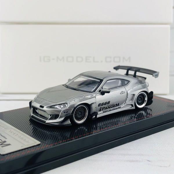 百貨店福袋 V3 86 Toyota Pandem 1/64 Model Ignition Gray 1406 Metallic ミニカー