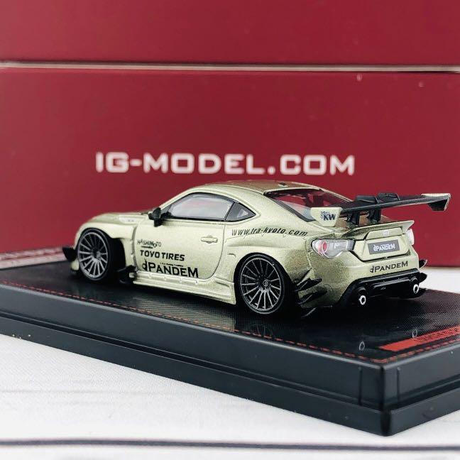 Ignition Model IG 1/64 Pandem Toyota 86 V3 Green Metallic 1754