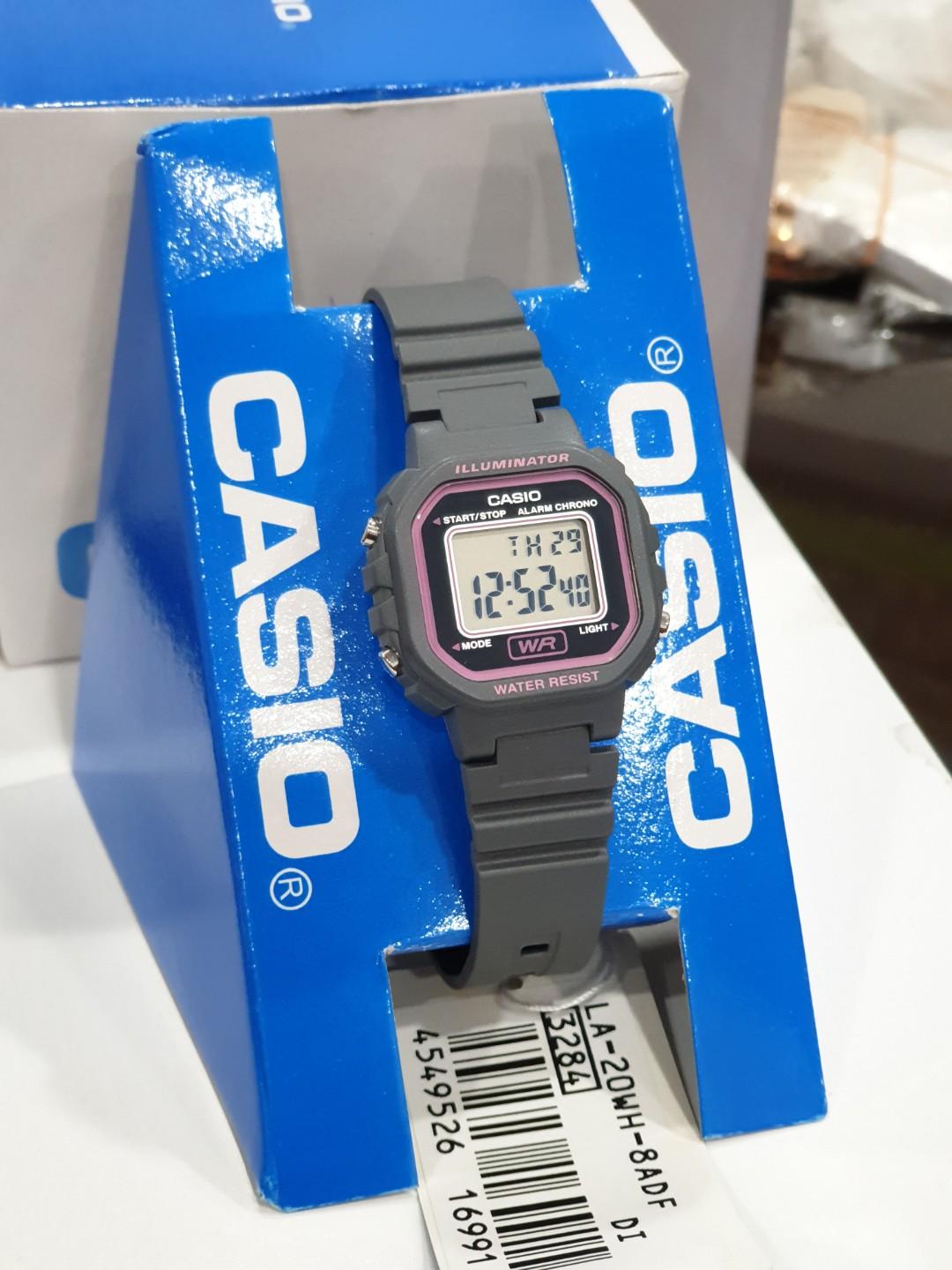 Jam Casio Original Untuk Budak 4 8 Tahun La 20wh 8a Hadiah Women S Fashion Watches On Carousell