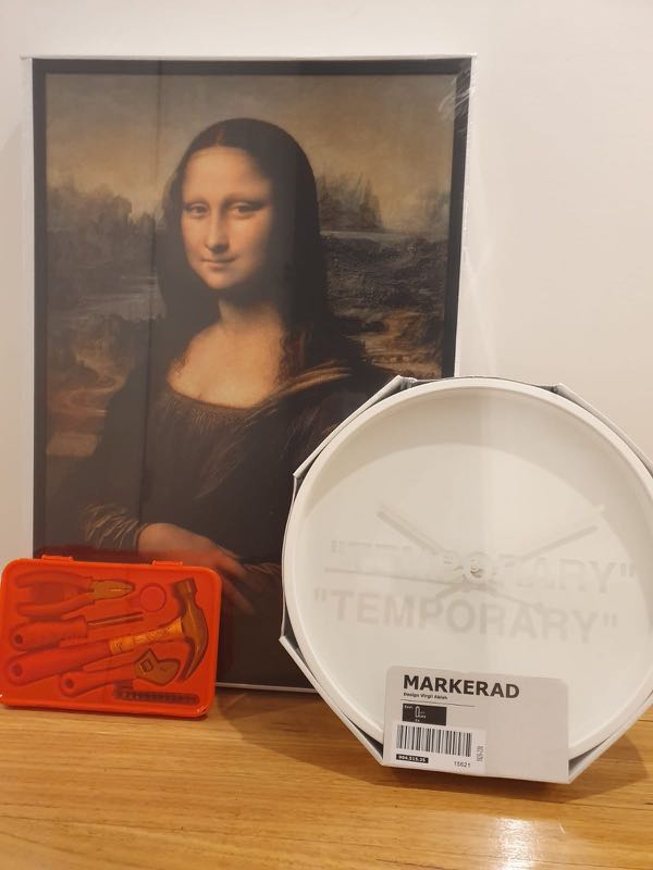 Mona Lisa x IKEA by Virgil Abloh, Hobbies & Toys, Stationery & Craft