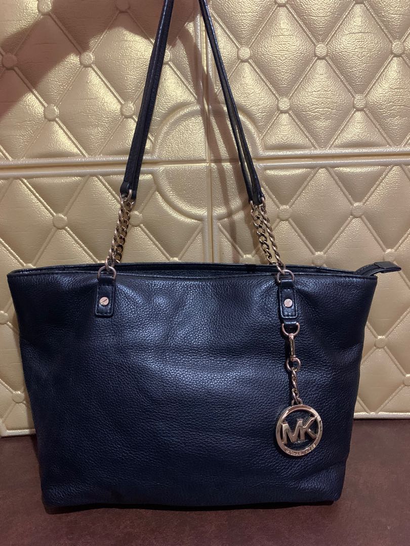 mk tote bag with zipper