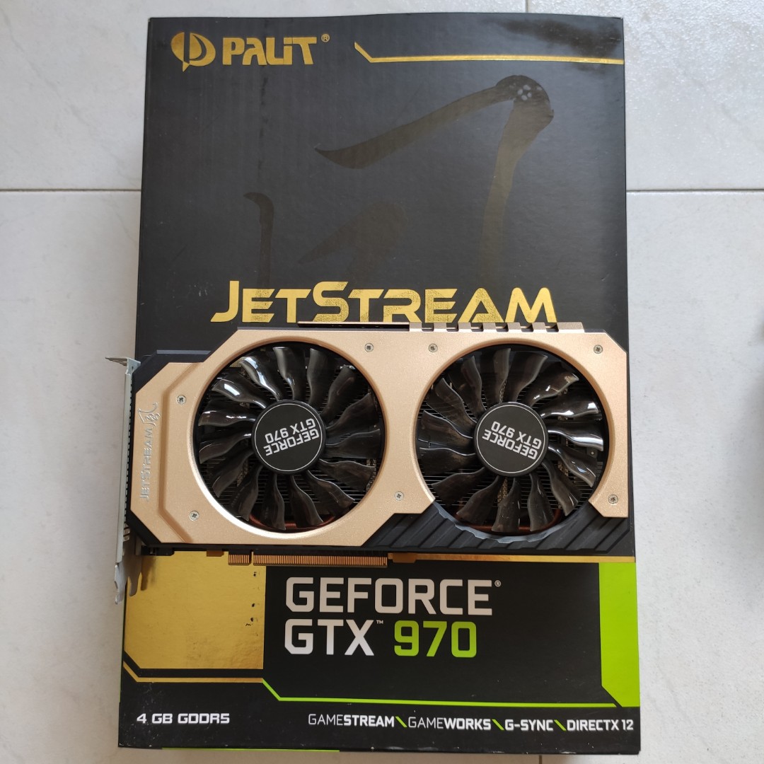Palit GTX 970 Jetstream Computers Tech Parts Accessories Networking on Carousell