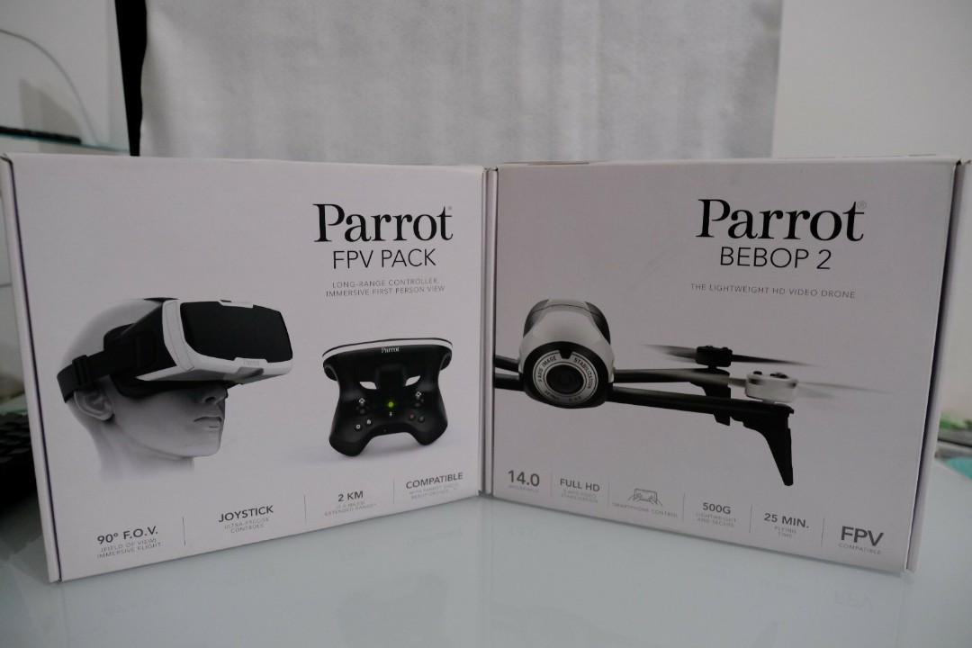 Parrot Bebop 2 Drone With Fpv Pack Photography Drones On Carousell