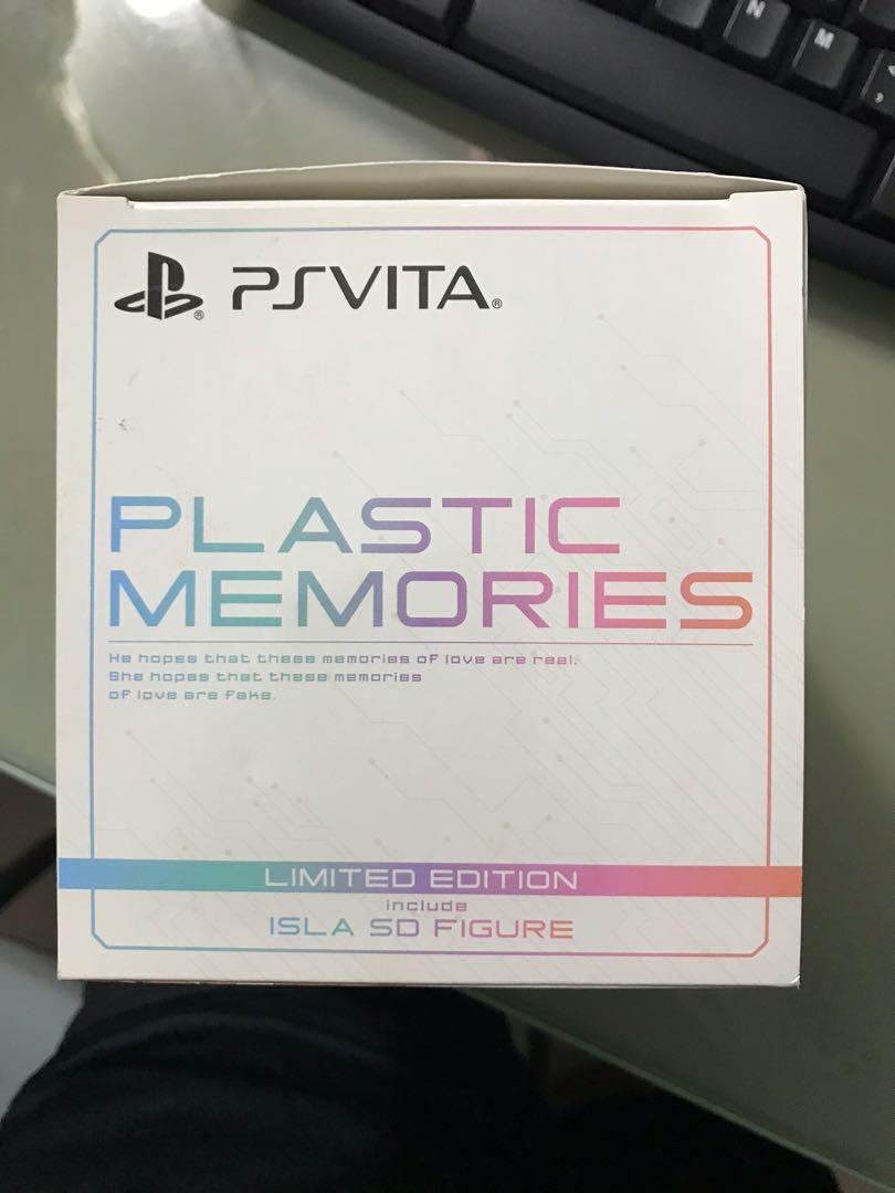 A review of Plastic Memories VN on PS vita as well as pictures of