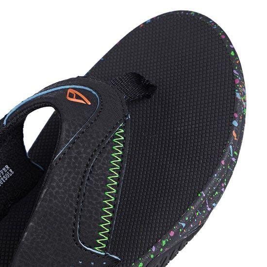 Reef Fanning Sandals Blue Splatter