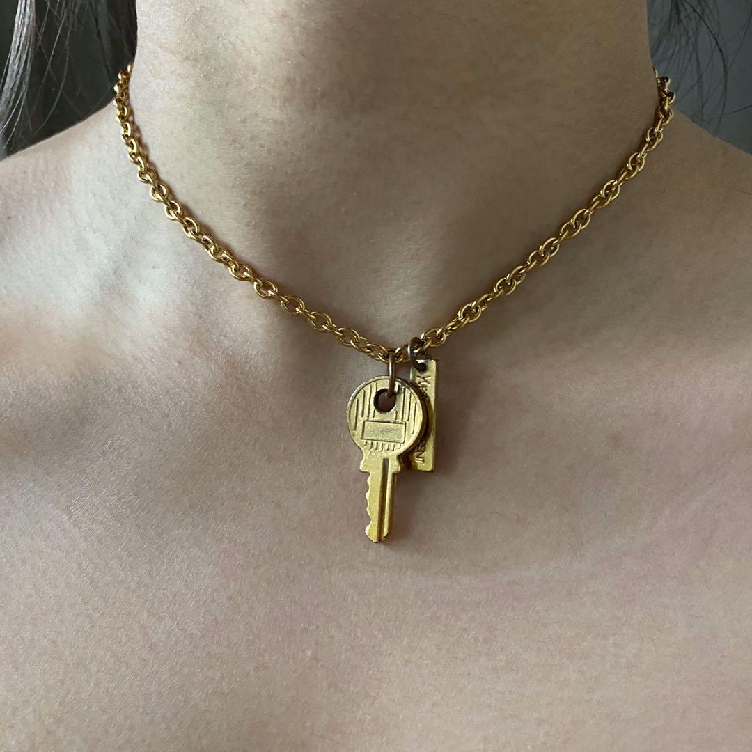 Ysl key clearance necklace