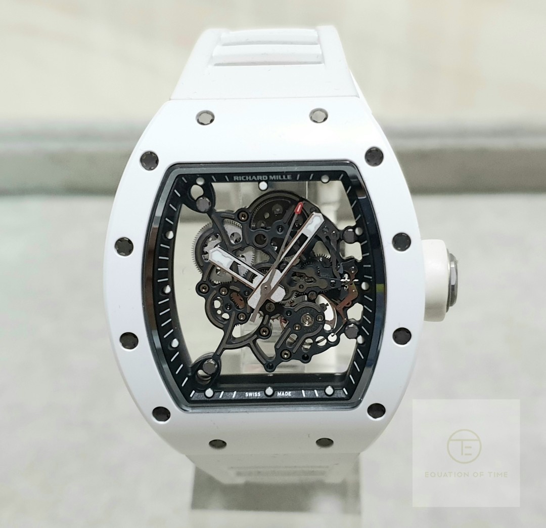 RM 55 Bubba Watson White, Luxury 