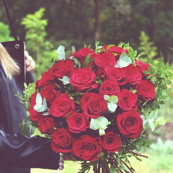 Rose Bouquet Fresh Red Series Roses Best Gifts for Girlfriend, Bridal