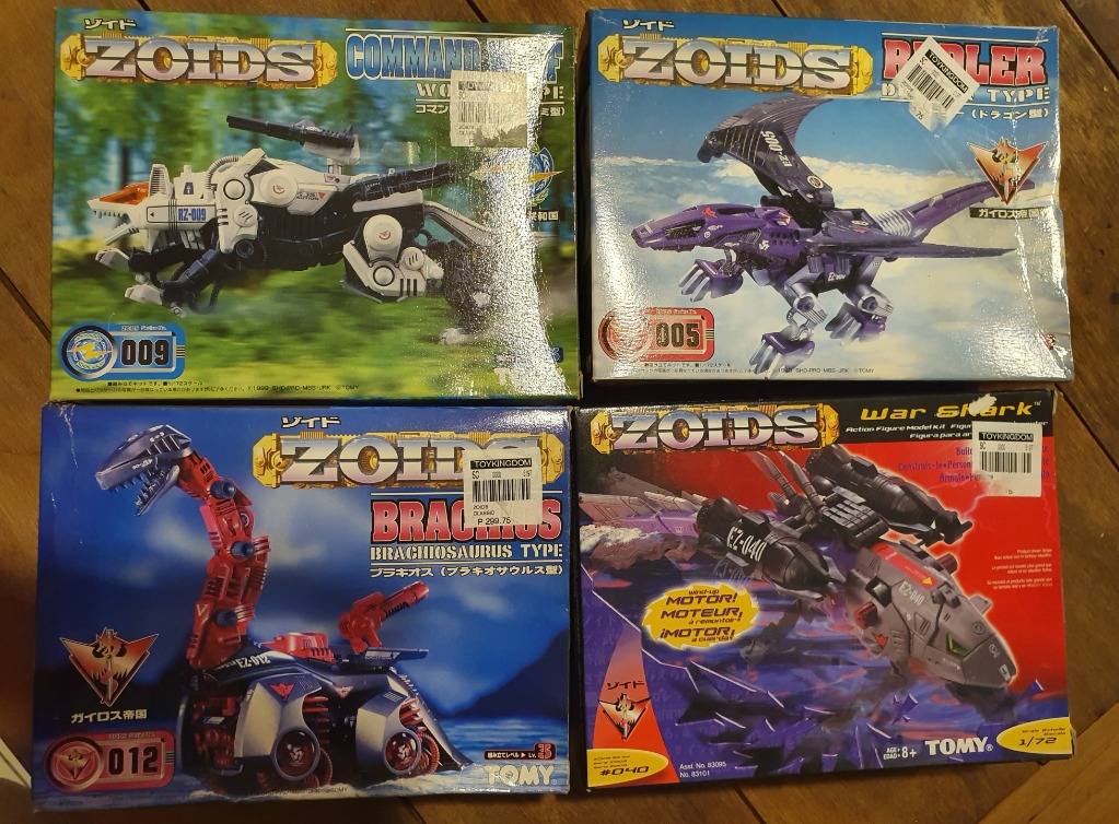 Sealed Zoids, Hobbies & Toys, Toys & Games on Carousell
