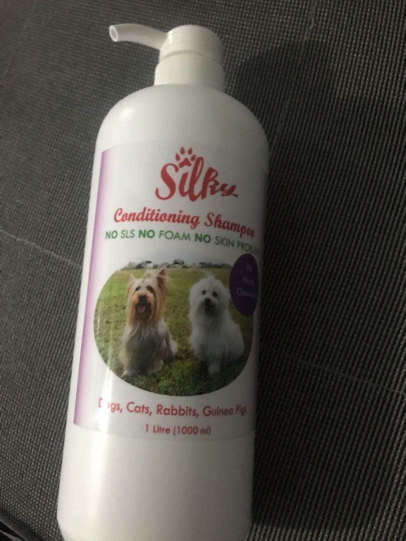 Silky dog shampoo store