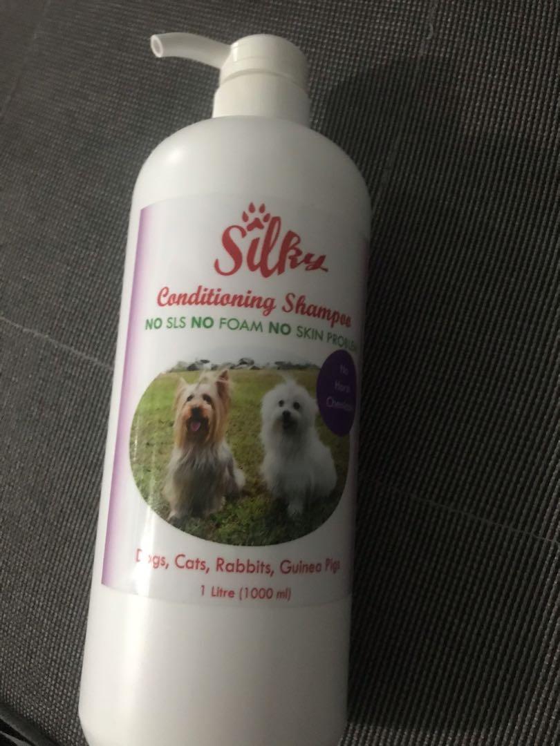 silky dog shampoo