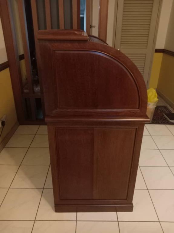 Solid Wood Study Writing Desk. (Category: Tables & Sets) located in Kuala Lumpur. Submitted by zara813 (Listing ID 281179682, Image 3). Description: Solid Wood Study Writing Desk. Measurement : 4ft (H) x 4ft (L) x 2ft (W) refer to pictures. Bought it at RM5000 , Now selling off at RM2500. still in GOOD CONDITION. .