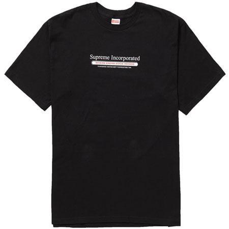 Supreme Incorporated Tee Black Men s Fashion Tops Sets
