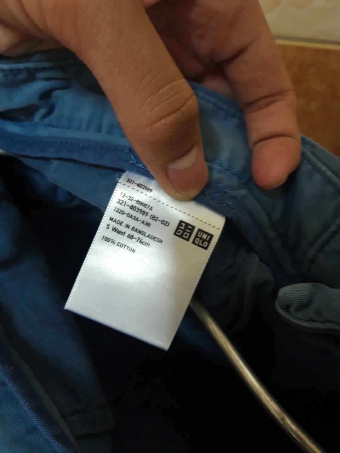 Uniqlo Chino Shorts Light Blue (Category: Shorts) located in Dasmarinas. Submitted by da.arbhie13 (Listing ID 281186338, Image 2). Description: Uniqlo Chino Shorts Light Blue Very Good Condition, Natambak lang. Small 500.