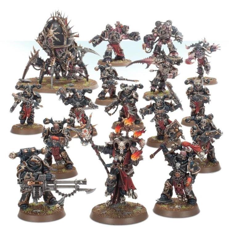 Games Workshop Warhammer 40000 Chaos Space Marine