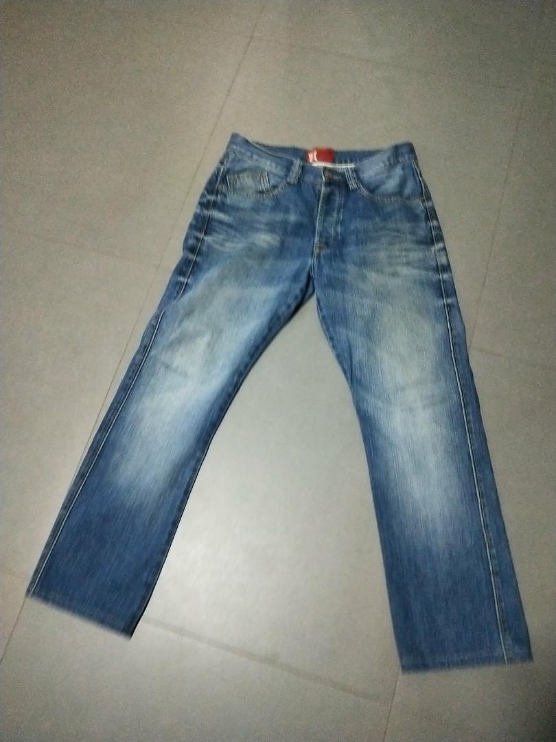 zara men's jeans length