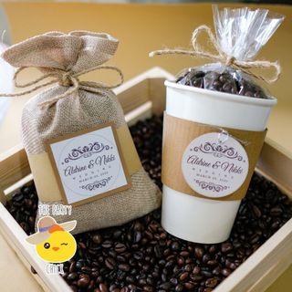 Coffee Beans for Wedding Souvenir Christening Souvenir Birthday Souvenir