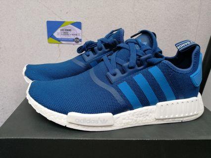 blue adidas nmd