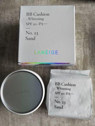 Laneige Bb cushion whitening No. 23 Sand