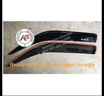 Toyota Hiace Standard Window Visor / ReadyInStocks @ Punggol Arcadia