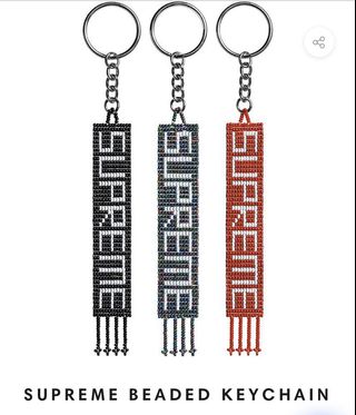 Real hot sale supreme keychain