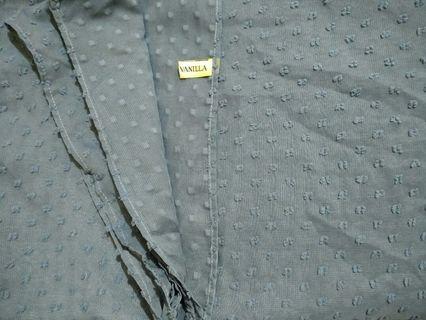 Vanilla hijab segiempat denim rubiah