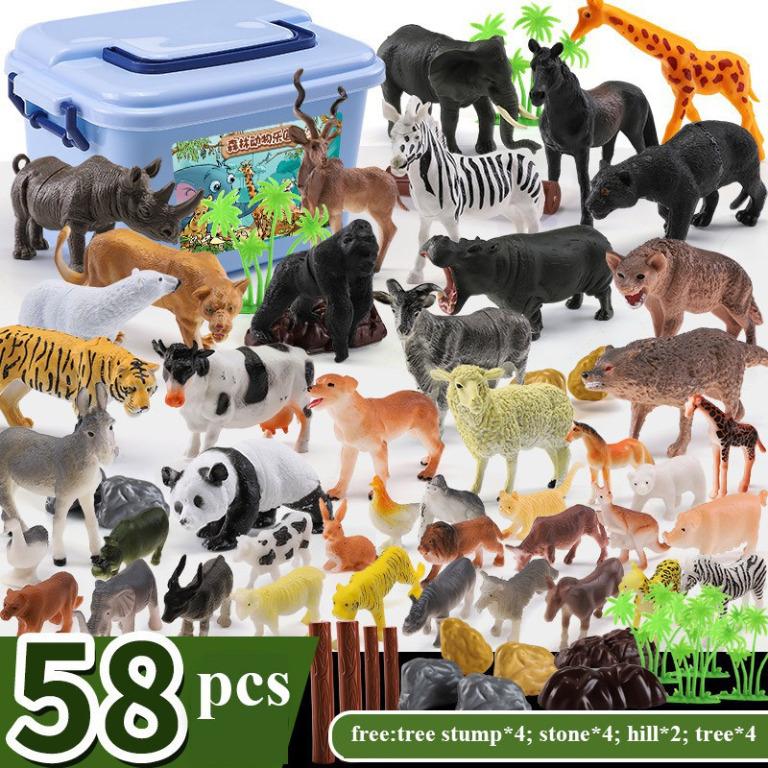 Big cheap plastic animals
