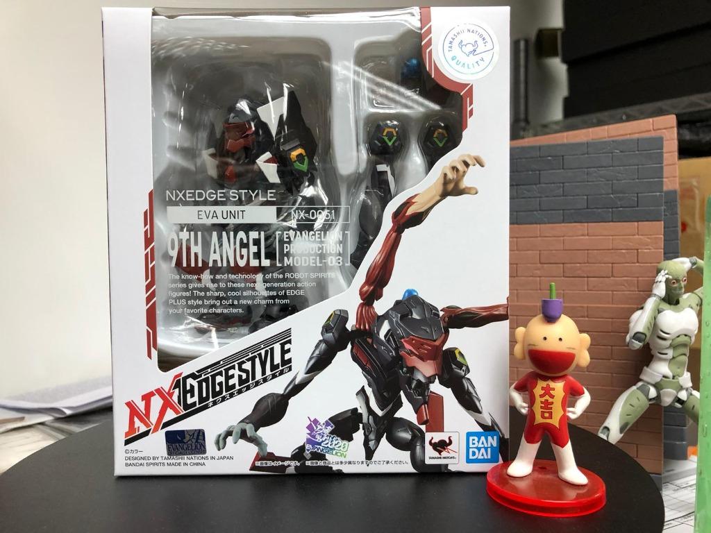 全新bandai Nx Nxedge Style Eva 03 三號機新世紀福音戰士劇場版 第9使徒初號機 興趣及遊戲 玩具 遊戲類 Carousell