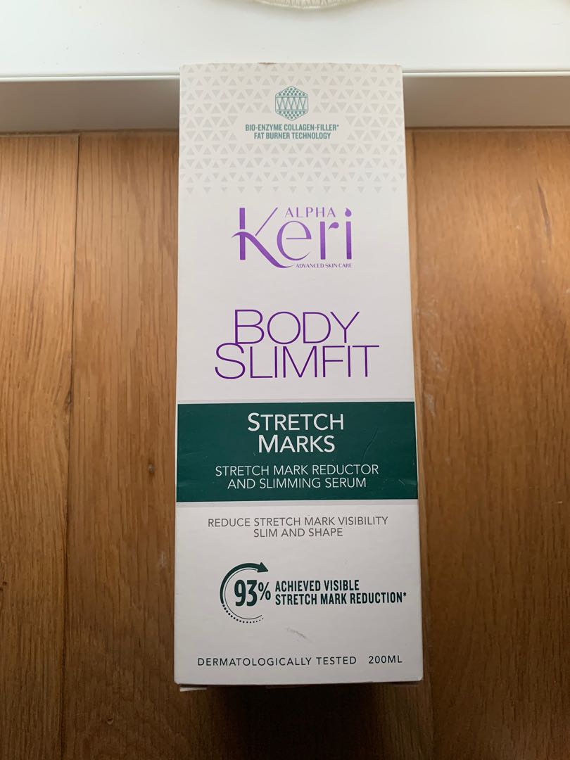 Alpha Keri Body Slimfit Stretch Marks 200ml Beauty Personal Care Bath Body Body Care On Carousell