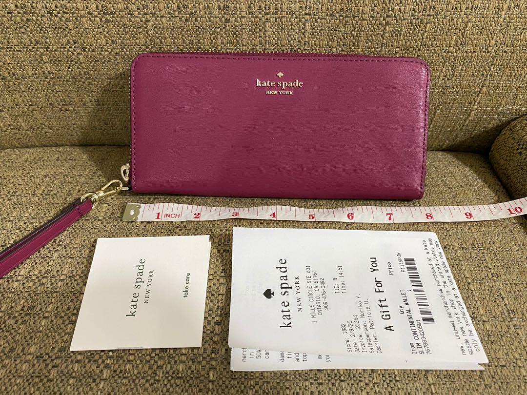 Authentic Kate Spade wallet, Women's Fashion, Bags & Wallets, Wallets &  Card holders on Carousell