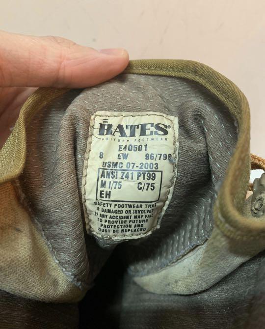 BATES e40501 USMC hot weather boots combat war game