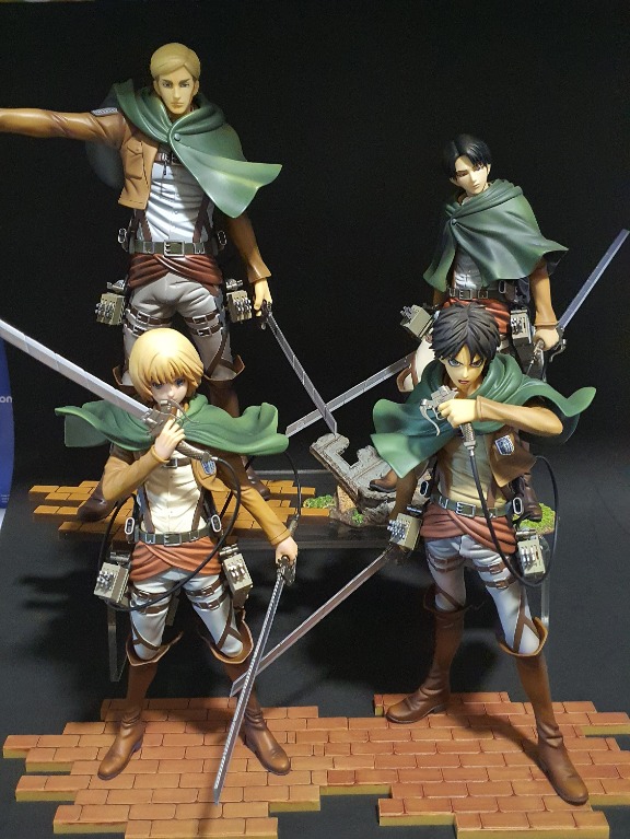 BRAVE ACT - Attack on titan/Shingeki no Kyojin: Eren, Armin, Levi