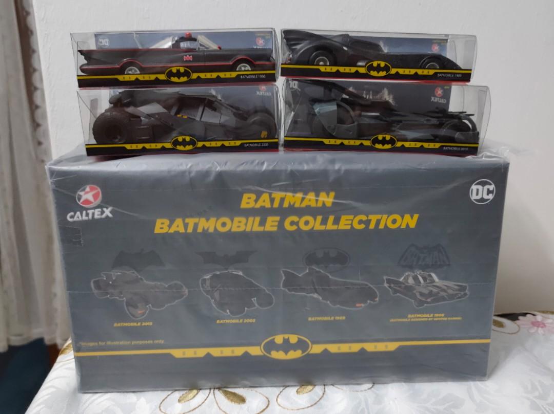 Caltex DC Batman 80 Years Batmobile Collection Full Set of 4 ...