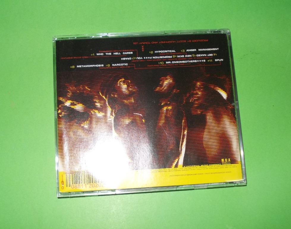 Cd methods of mayhem methods of mayhem album 1999 rap rock nu metal