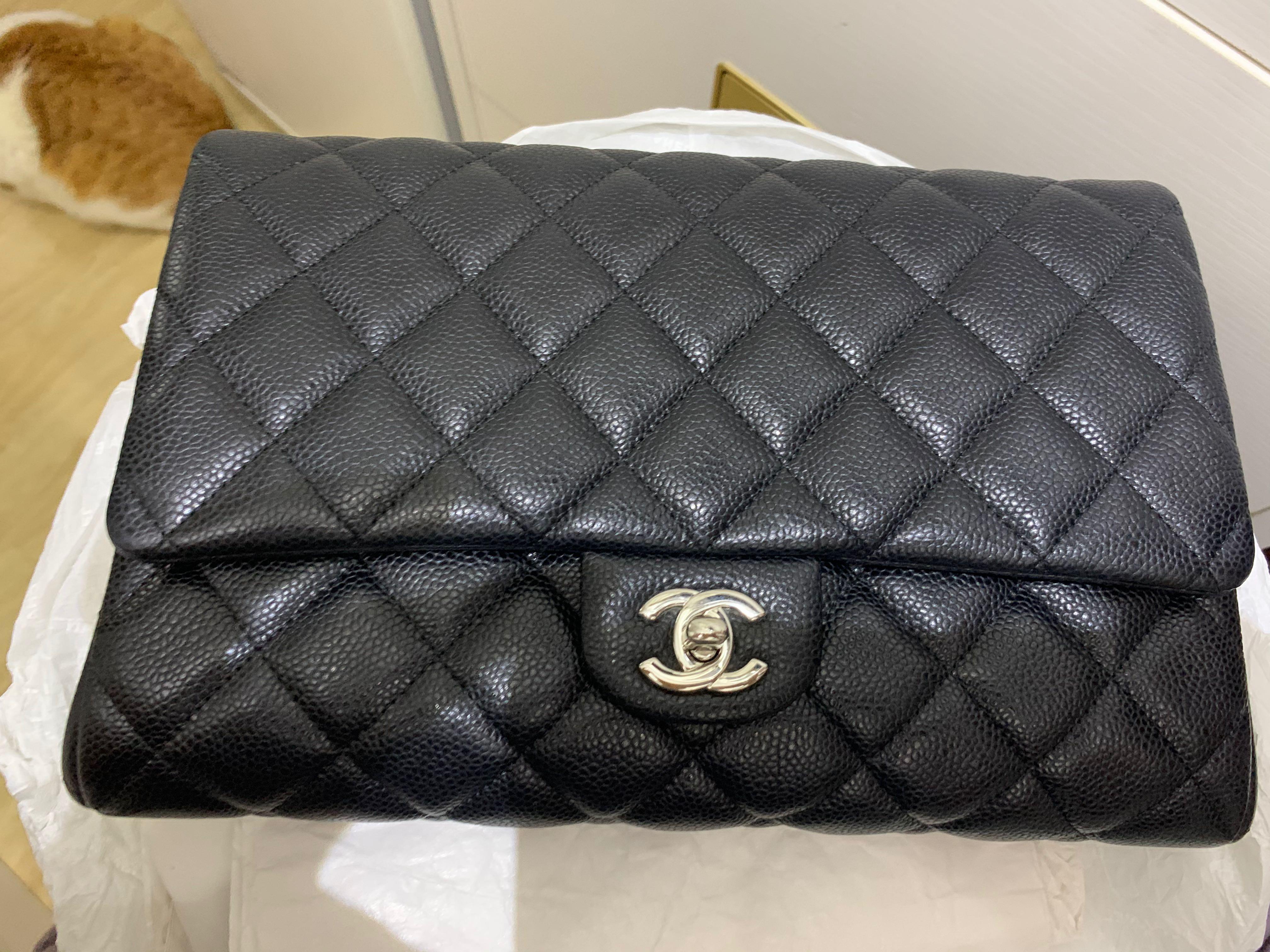 Chanel timeless clutch with 2025 chain