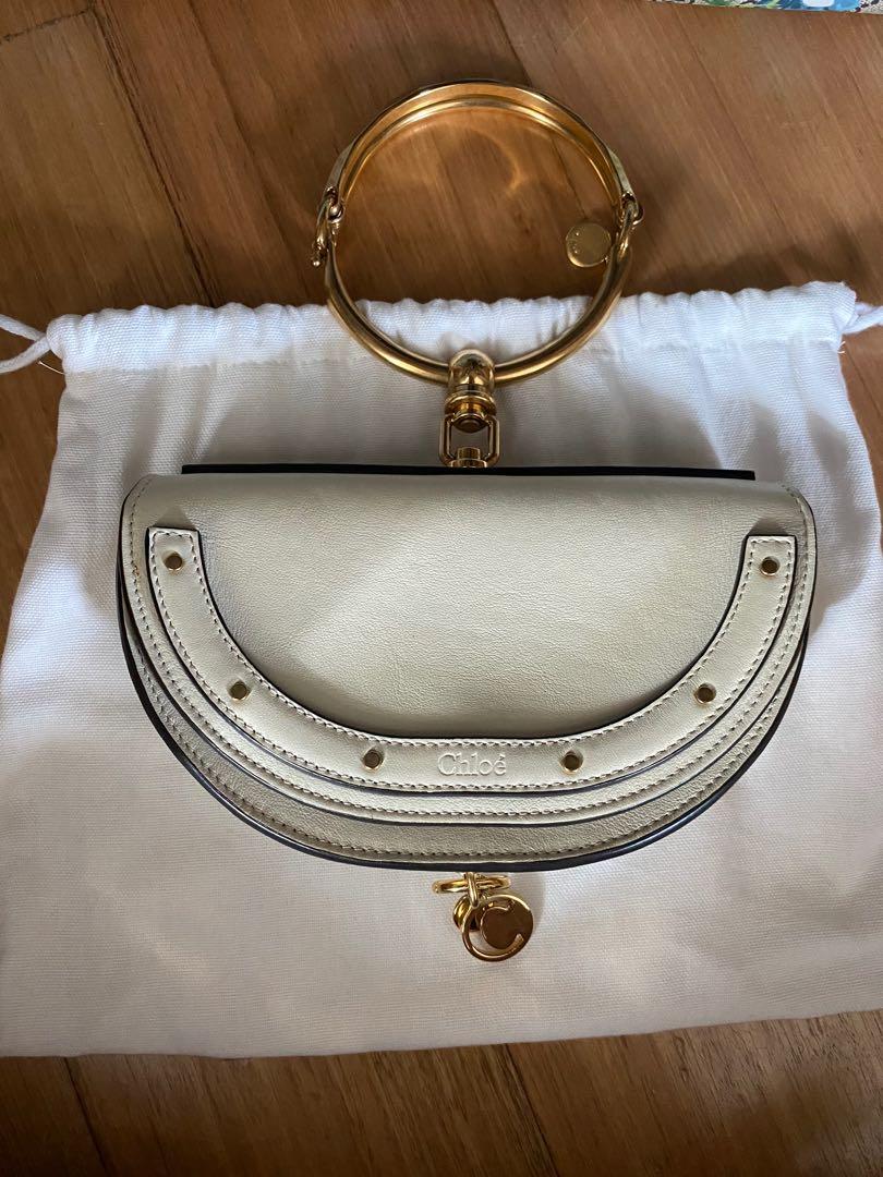 Chloe Nile Bag in White Women s Fashion Bags Wallets Cross body Bags on Carousell