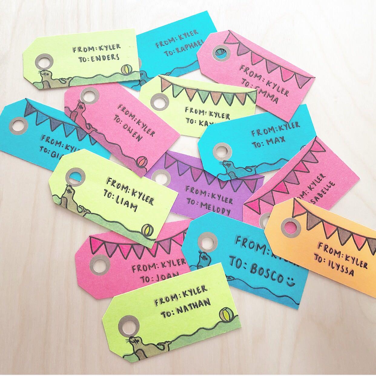 Customised Gift Tag, Hobbies & Toys, Stationery & Craft, Handmade Craft