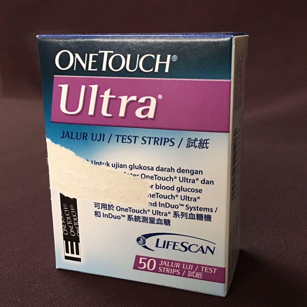 Diabetes One Touch Ultra Test Strips 50s, Everything Else on Carousell