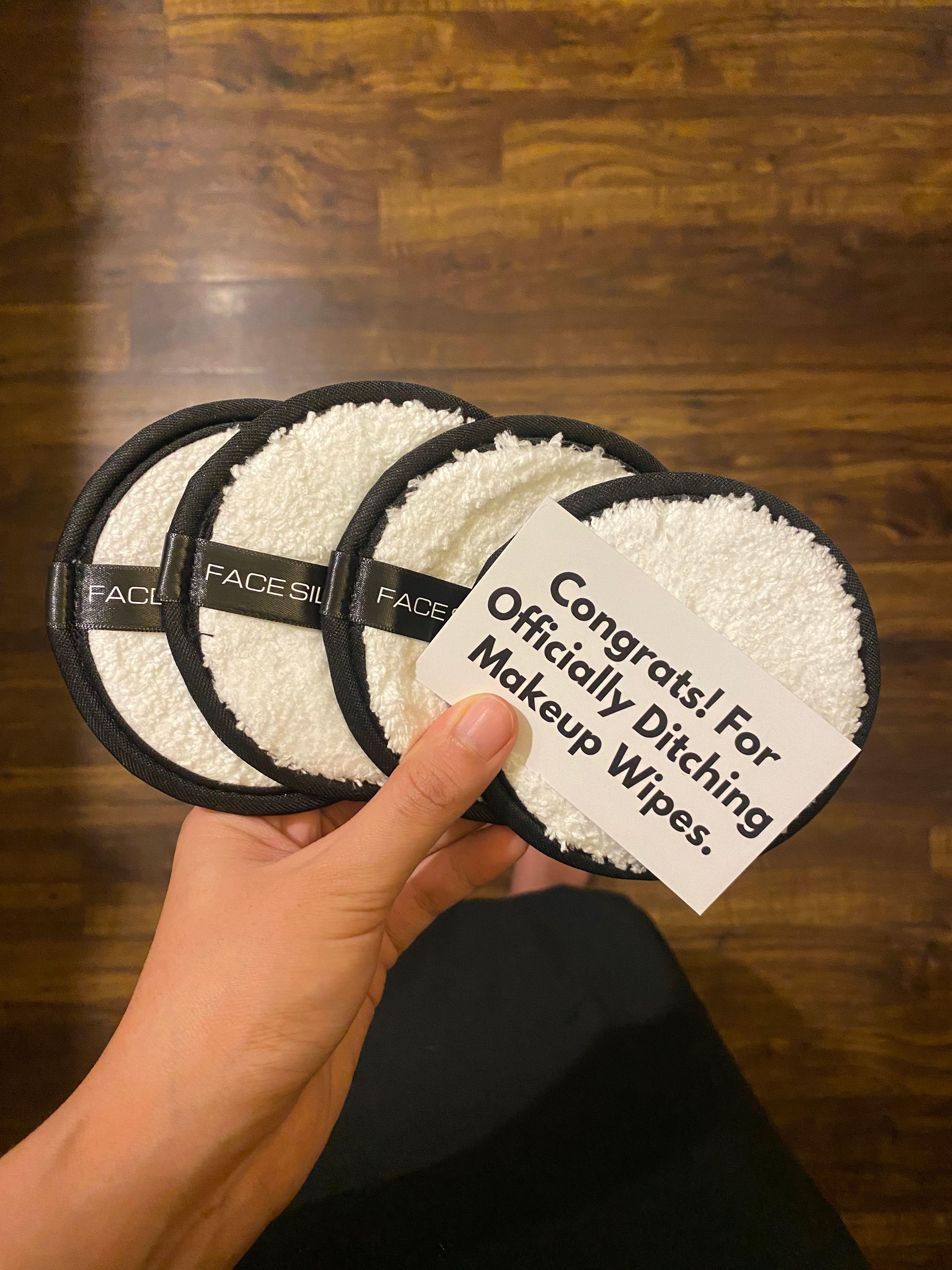 face silk makeup remover pads