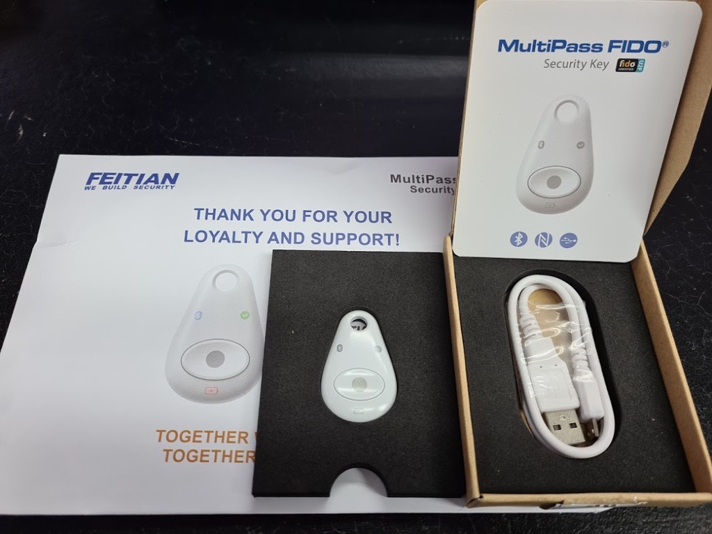 Feitian Multipass Fido U2f Security Key K13 Electronics Computer Parts Accessories On Carousell