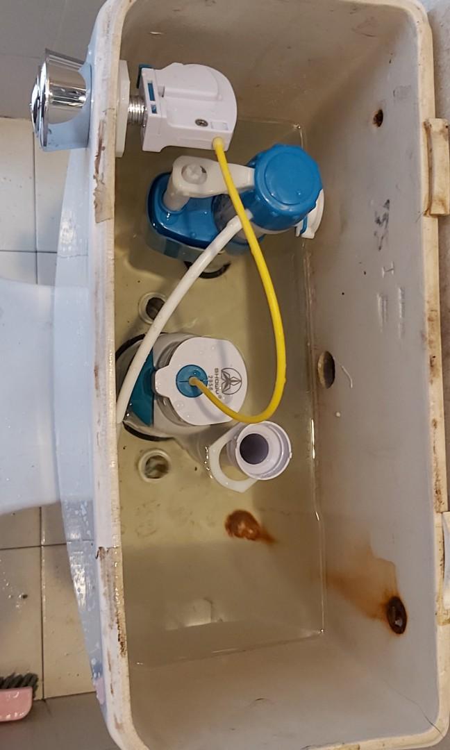Plumber Leaking water tank, Flushing system, refilling system, cistern