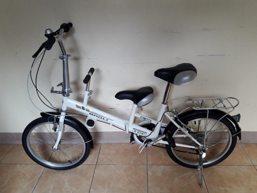 foldable bike with child seat