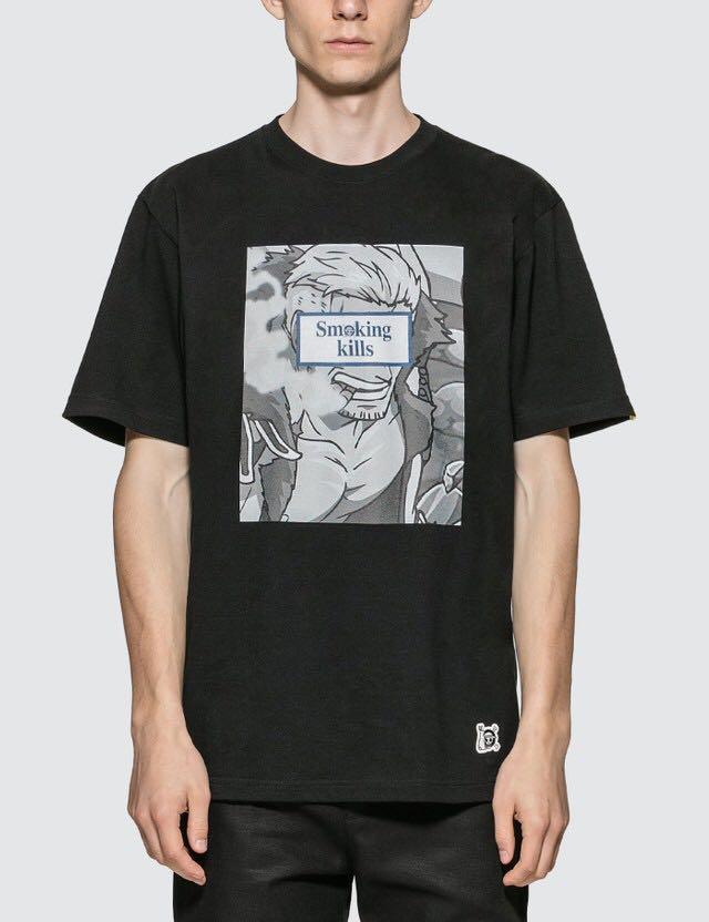 Fr2 One Piece Smoker L Smoking Kills Tee Instock Men S Fashion Tops Sets Tshirts Polo Shirts On Carousell