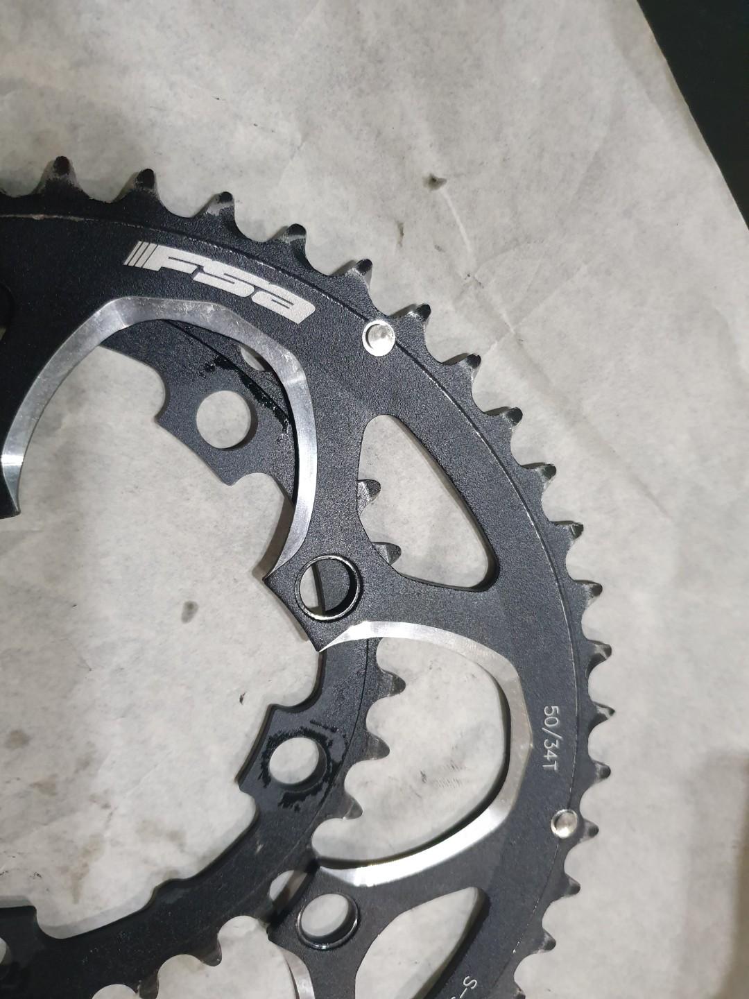 fsa square taper crankset
