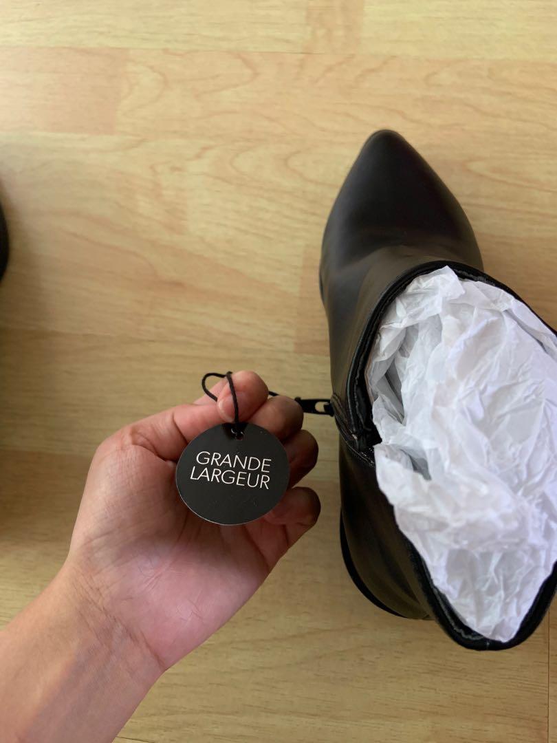 Boots grande largeur clearance