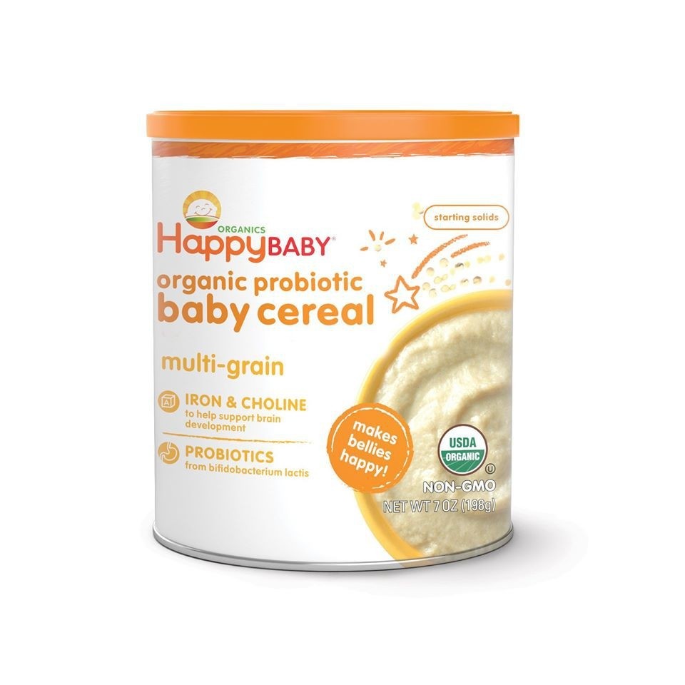 happy baby cereal