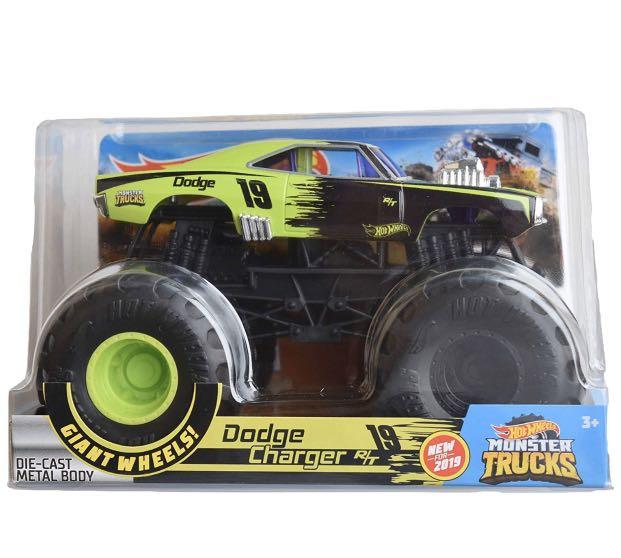 hot wheels dodge charger monster truck